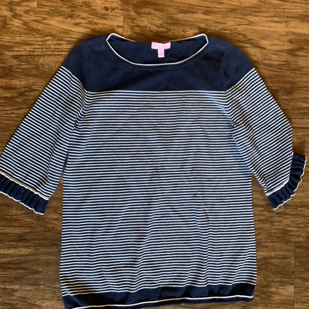 Lilly Pulitzer Saratoga Sweater Size XL
